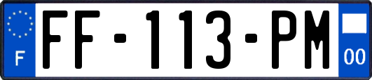 FF-113-PM