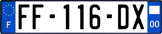 FF-116-DX