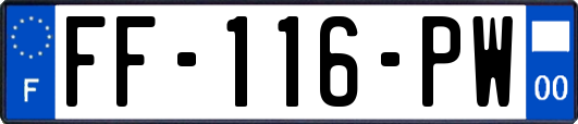 FF-116-PW
