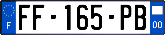 FF-165-PB