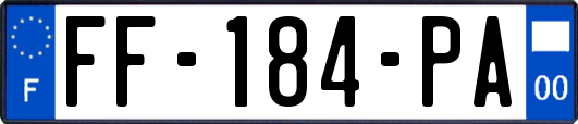 FF-184-PA