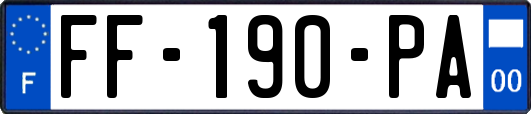 FF-190-PA