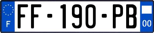 FF-190-PB