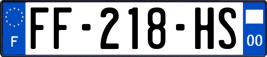 FF-218-HS