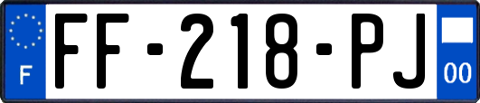 FF-218-PJ