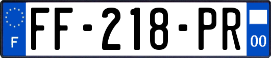 FF-218-PR