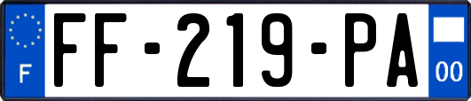 FF-219-PA