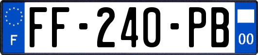 FF-240-PB
