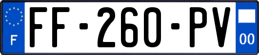 FF-260-PV