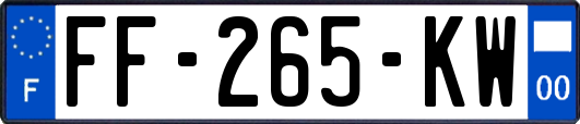 FF-265-KW