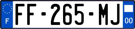 FF-265-MJ