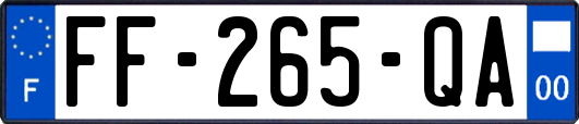 FF-265-QA