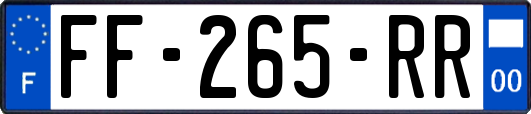FF-265-RR