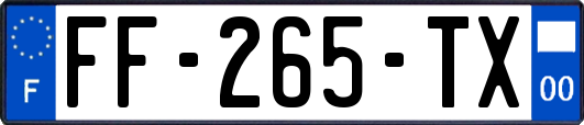 FF-265-TX