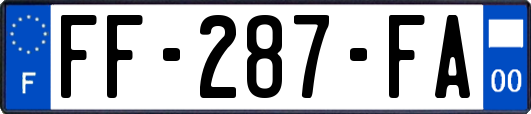 FF-287-FA