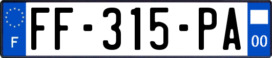 FF-315-PA