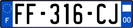 FF-316-CJ