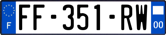 FF-351-RW
