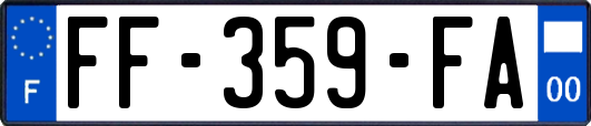 FF-359-FA