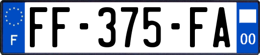 FF-375-FA
