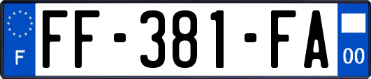 FF-381-FA