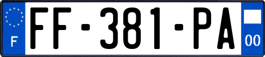 FF-381-PA