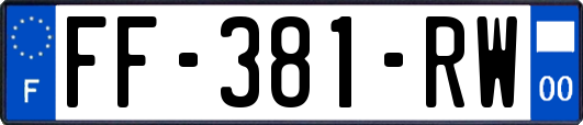FF-381-RW