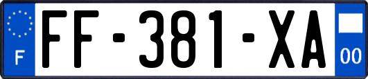 FF-381-XA
