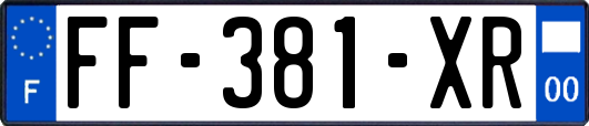 FF-381-XR