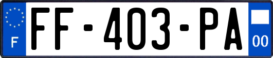 FF-403-PA