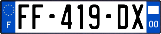 FF-419-DX