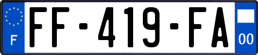 FF-419-FA