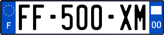 FF-500-XM