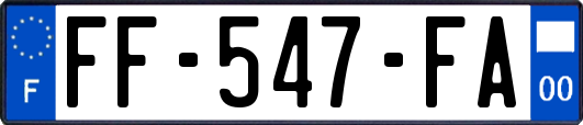 FF-547-FA