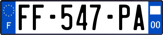 FF-547-PA