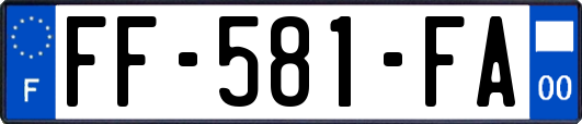 FF-581-FA