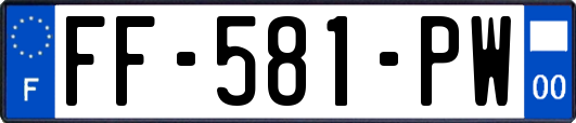 FF-581-PW