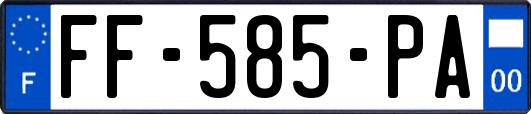 FF-585-PA