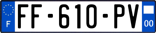 FF-610-PV