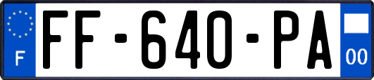 FF-640-PA