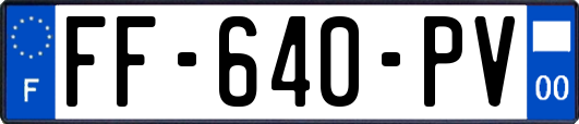 FF-640-PV