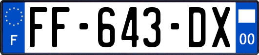 FF-643-DX