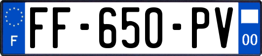 FF-650-PV