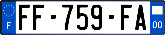 FF-759-FA