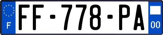 FF-778-PA