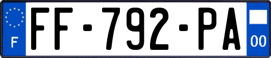 FF-792-PA