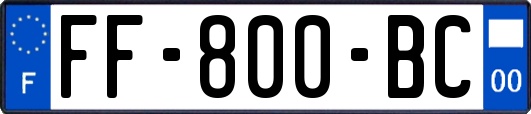 FF-800-BC