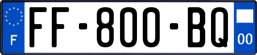 FF-800-BQ