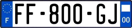 FF-800-GJ