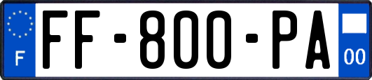 FF-800-PA